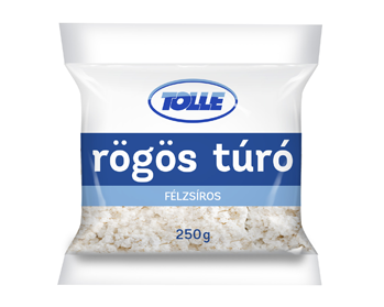 Félzsíros rögös túró tasakos (250 g)