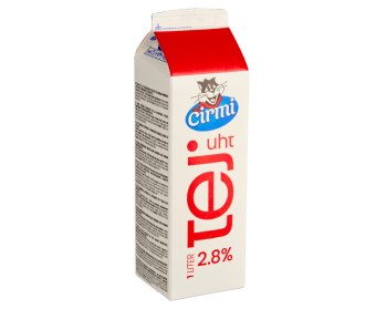 Cirmi UHT félzsíros tej 2,8% 1 l