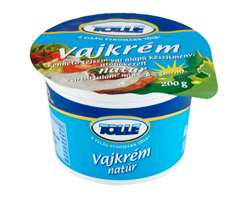 Vajkrém tégelyben natúr