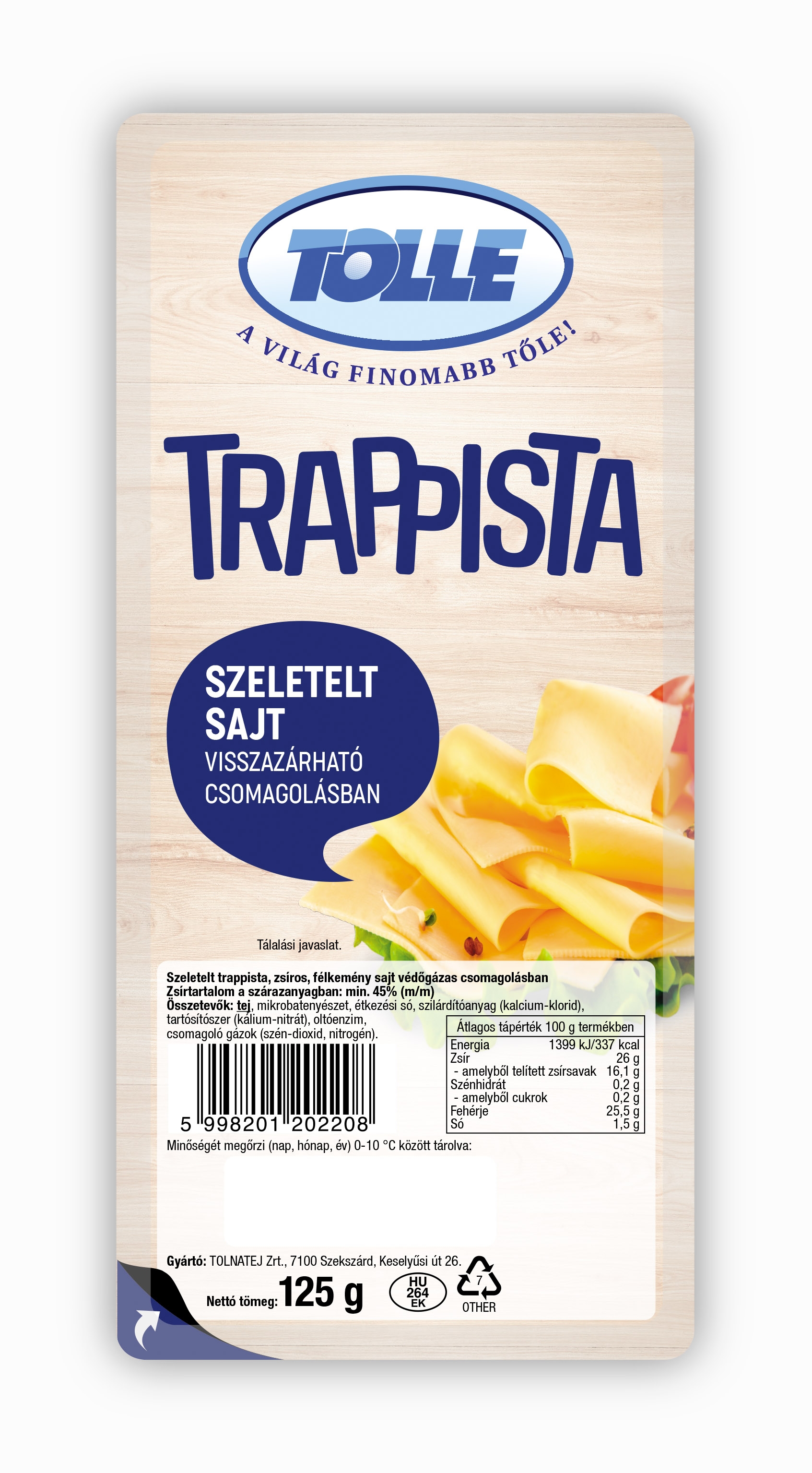 Trappista Sajt Energia