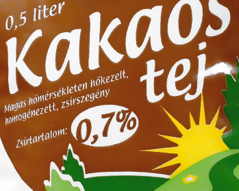 Kakaós tej